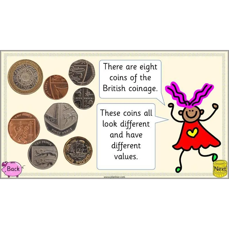 Can you recognise coins?