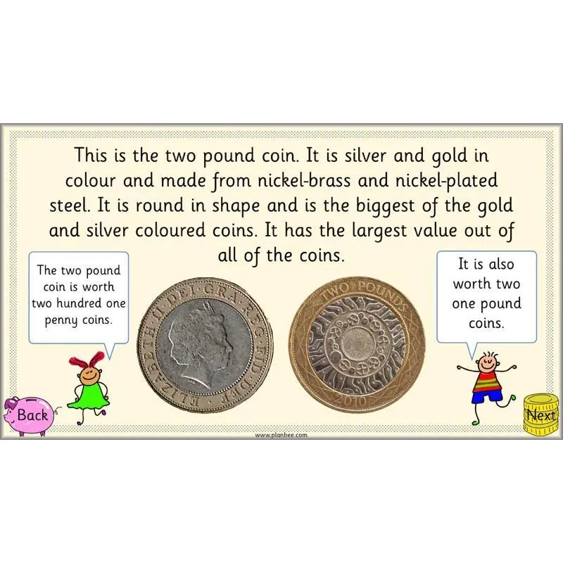 Can you recognise coins?
