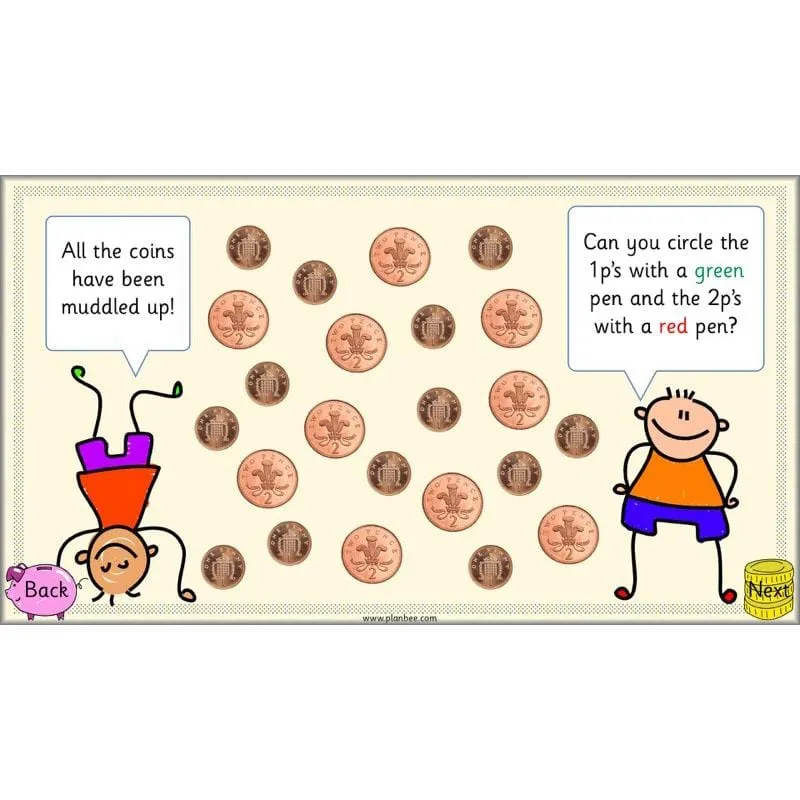 Can you recognise coins?