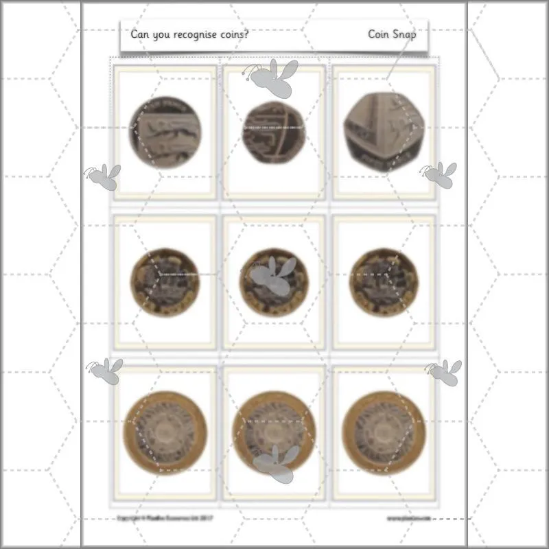 Can you recognise coins?