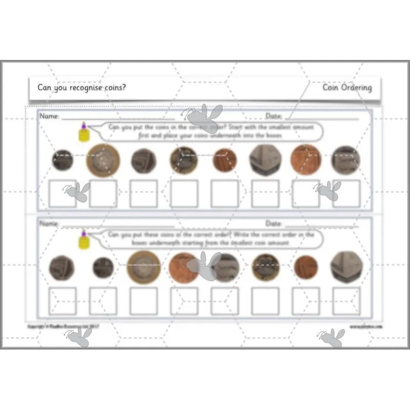 Can you recognise coins?