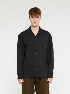 Carsten Solotex Twill Shirt in Black