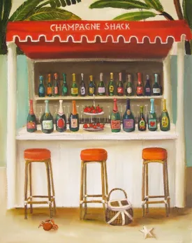 Champagne Shack - Janet Hill Studio Art Print