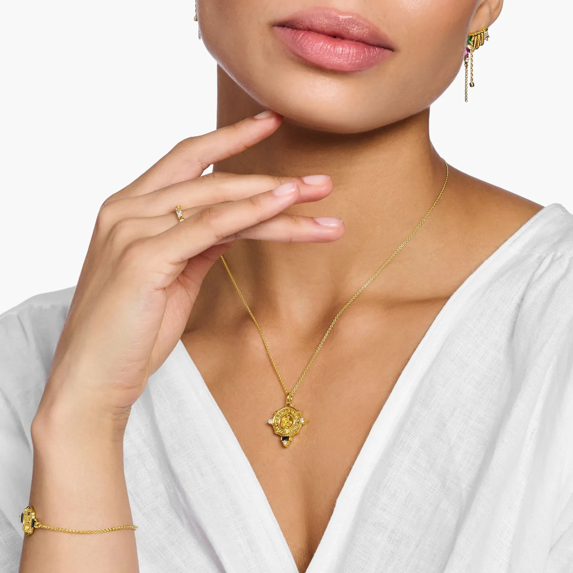 Coin Gold Necklace