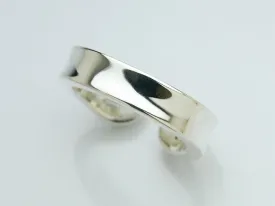 Coin Hole Horseshoe Ring