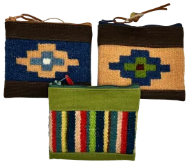 Coin Purses "Carpet Weave on Canvas"
