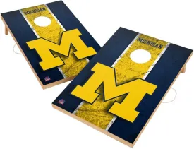 College Team Cornhole Boards, 2x4 Solid Wood Cornhole Set, Officially Licensed Corn Hole Game Boards, Perfect for Tailgates