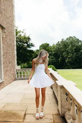 Stylish Confidence-Boosting Mini Dress in White