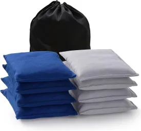 Cornhole Bags Set of 8 Regulation Corn Hole Bean Bags for Cornhole Game, Professional Weather Resistant Corn Hole Bags with Tote Bag