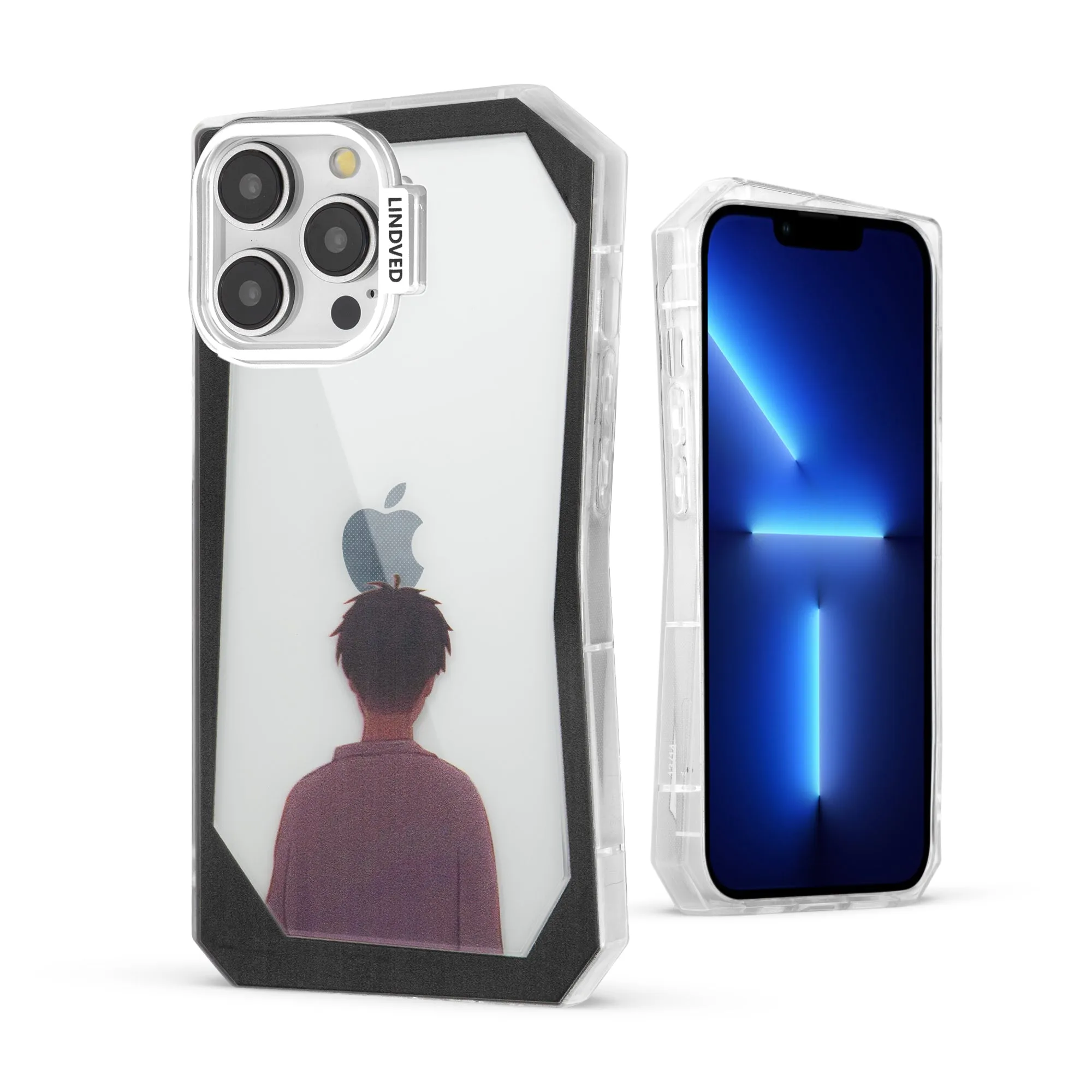 Creative Art Printed With Camera Protector Back Cover Apple iPhone 13 Pro