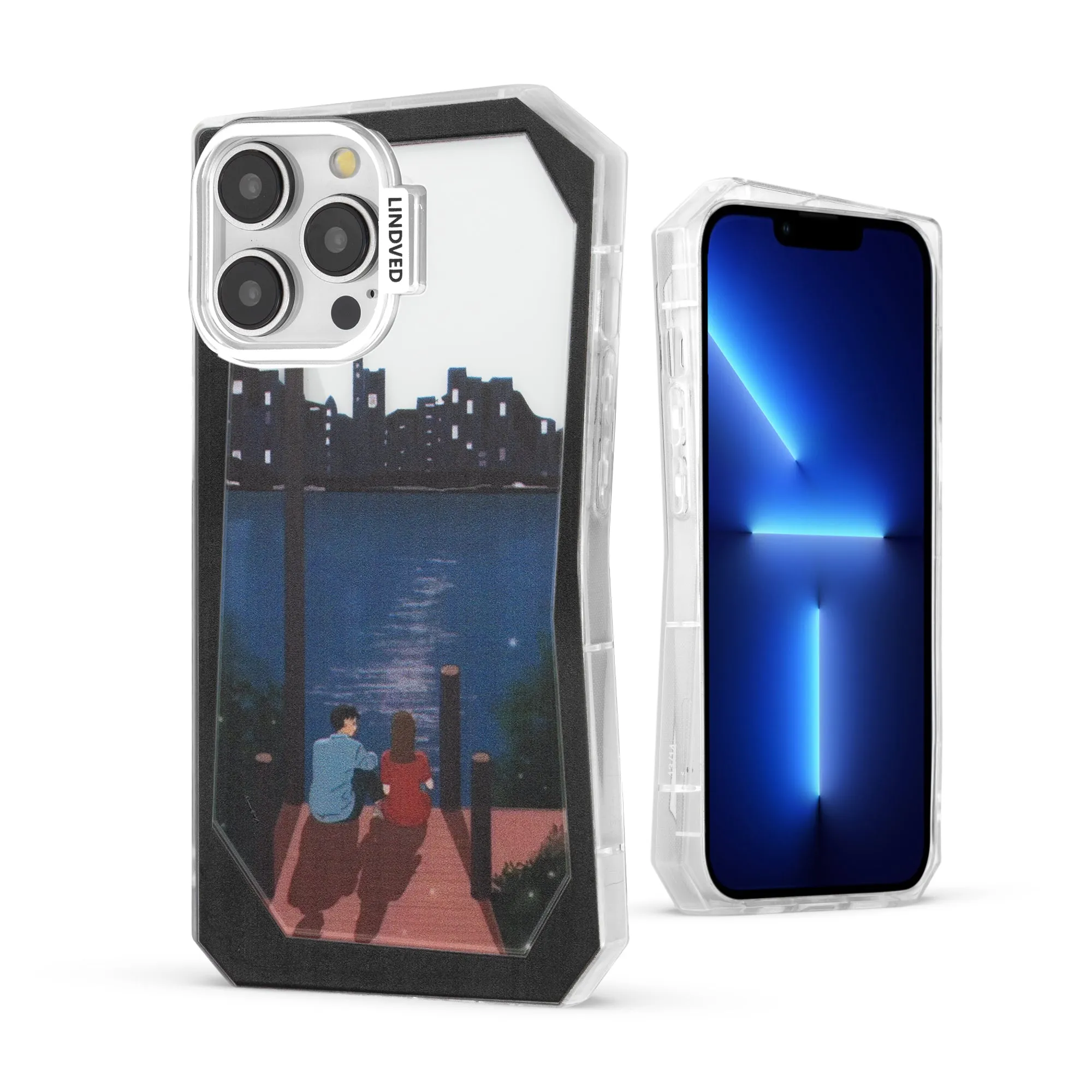 Creative Art Printed With Camera Protector Back Cover Apple iPhone 13 Pro