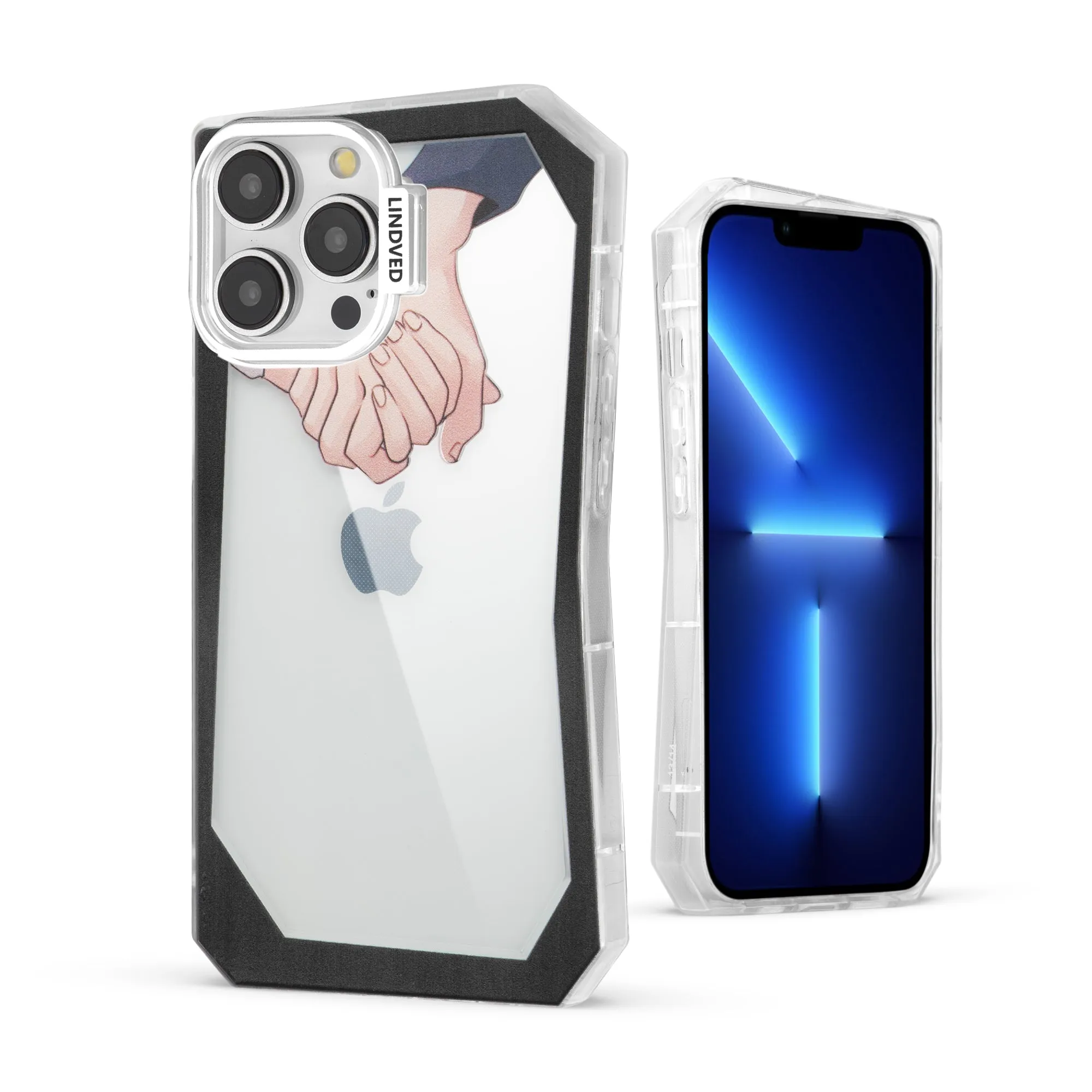Creative Art Printed With Camera Protector Back Cover Apple iPhone 13 Pro
