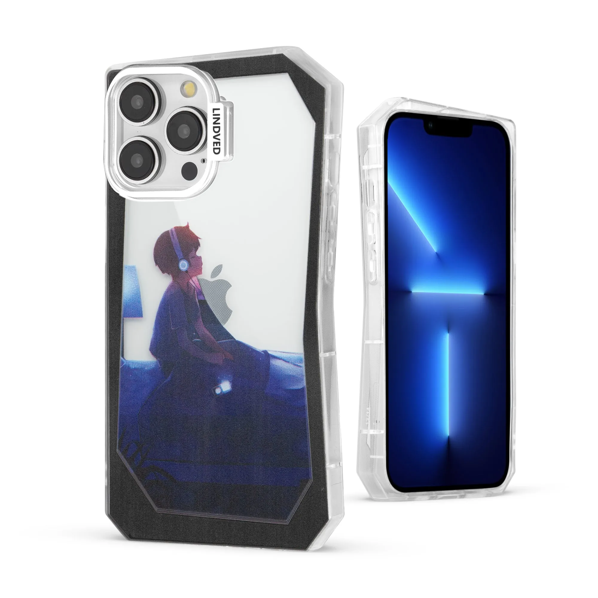 Creative Art Printed With Camera Protector Back Cover Apple iPhone 13 Pro
