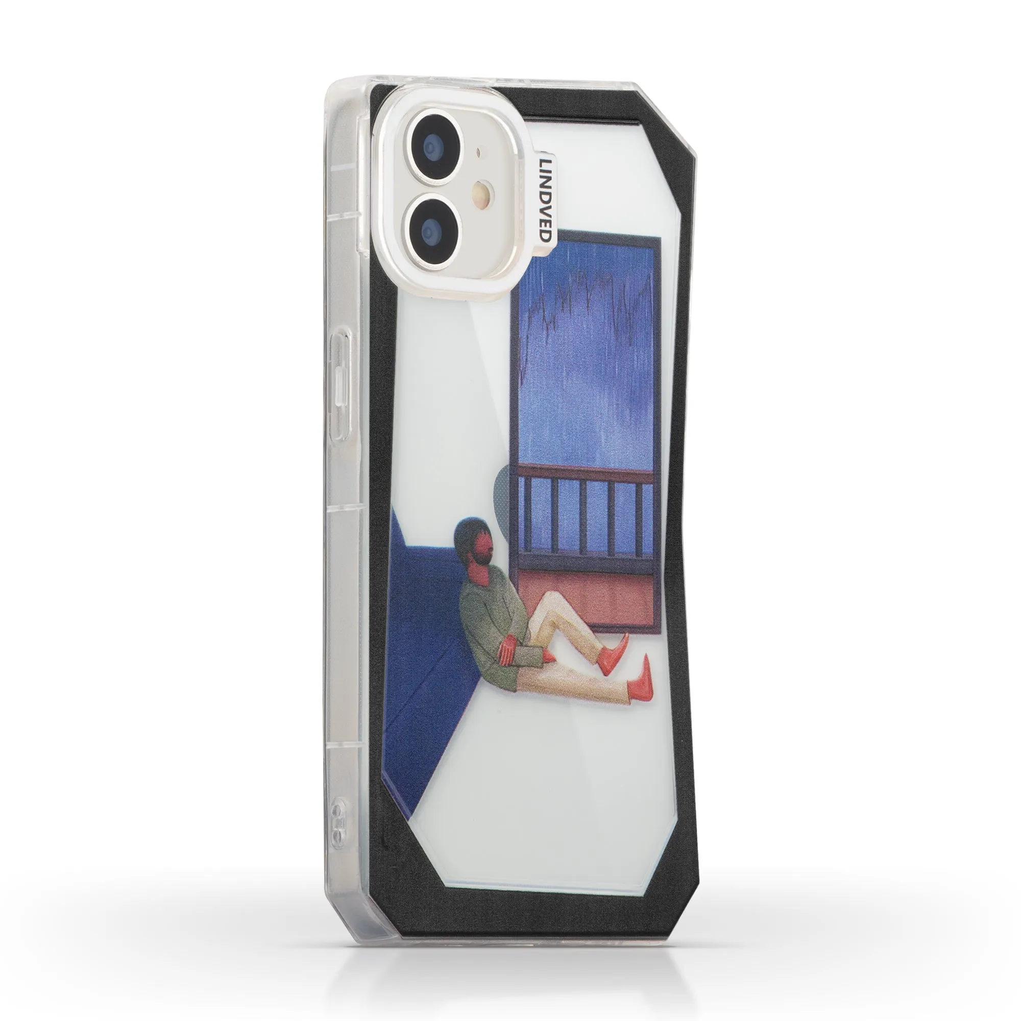 Creative Art Printed With Camera Protector Back Cover for Apple iPhone 11