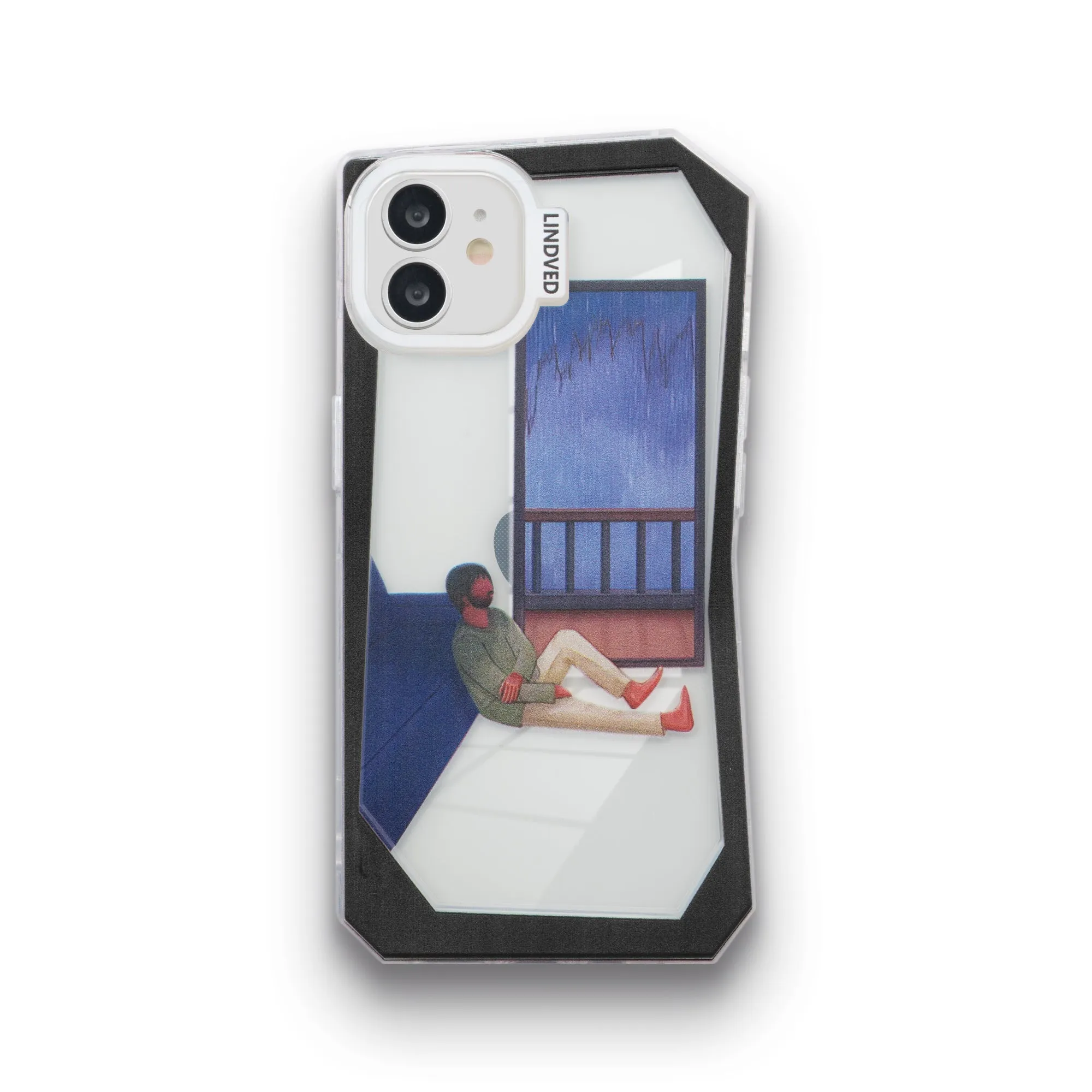 Creative Art Printed With Camera Protector Back Cover for Apple iPhone 11