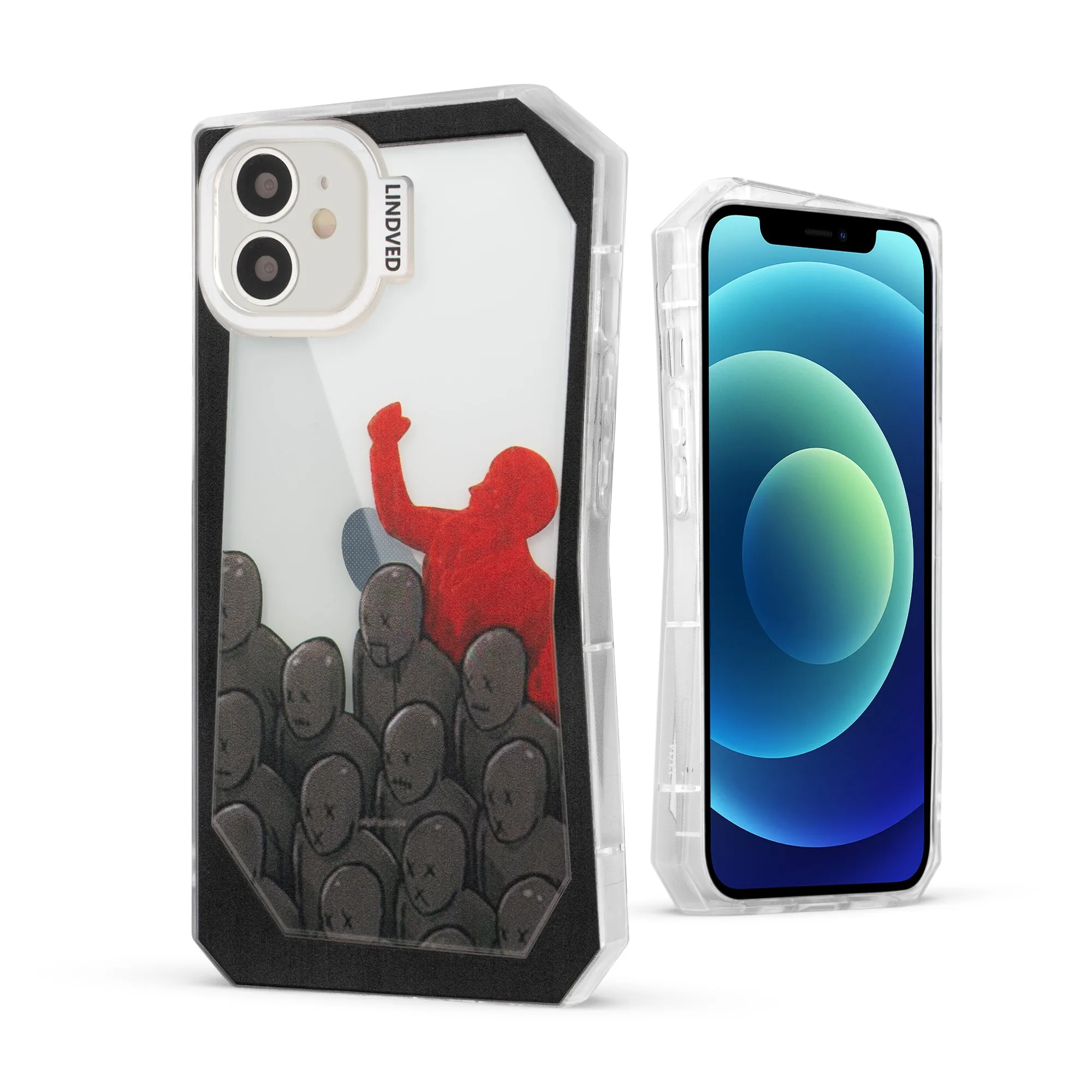 Creative Art Printed With Camera Protector Back Cover for Apple iPhone 11