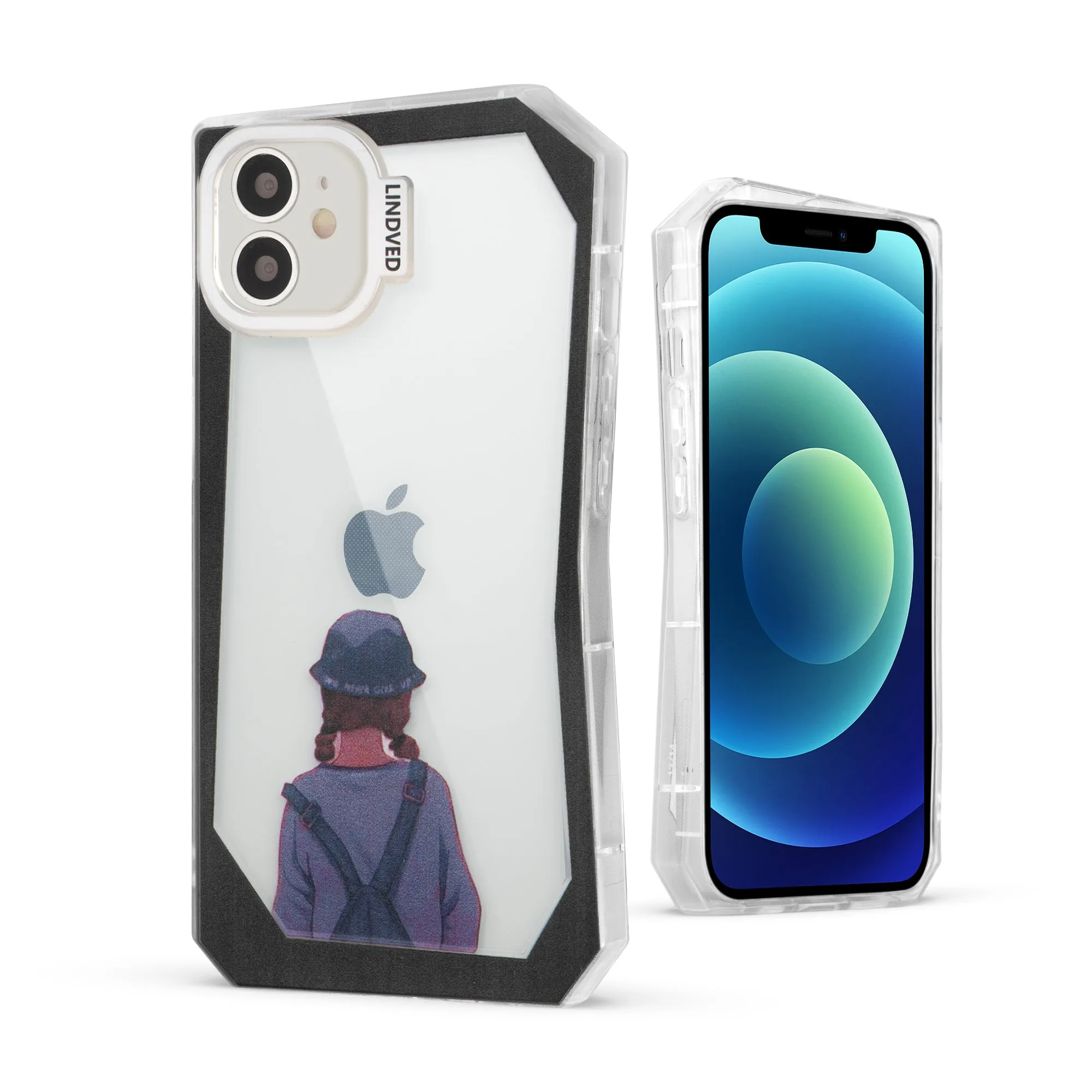 Creative Art Printed With Camera Protector Back Cover for Apple iPhone 11