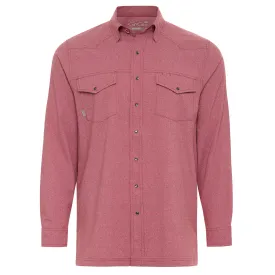 Crimson Pearl Snap Long Sleeve- GameGaurd