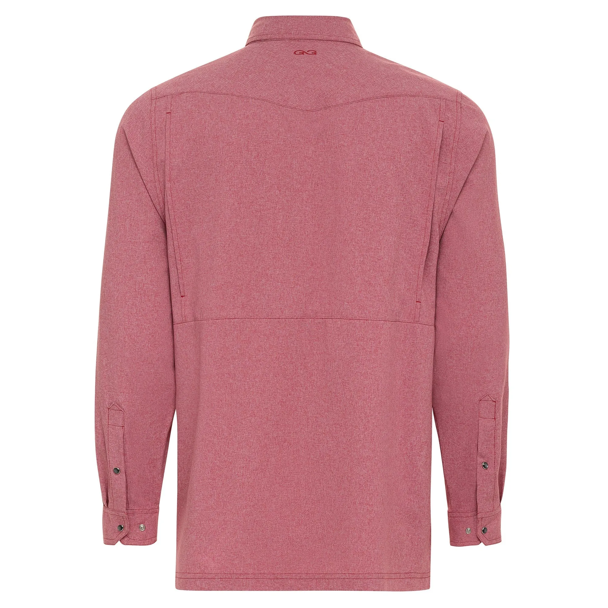 Crimson Pearl Snap Long Sleeve- GameGaurd
