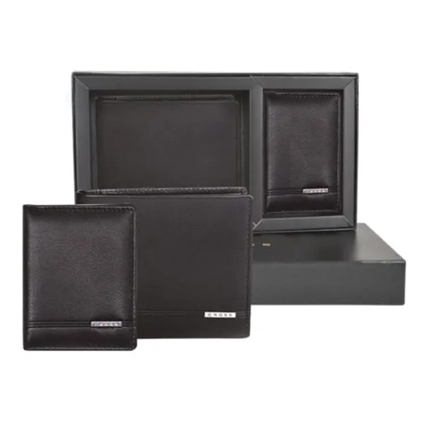 Cross Coin Wallet & Folded Card Case Set 8480