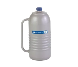 Insulated Dewar with 4-Liter Capacity and Pouring Handle - Single Unit