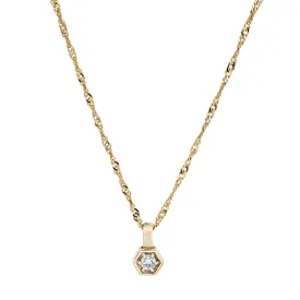 Diamond Hex Pendant