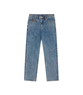 DIAMONDS & DOLLARS SELVEDGE DENIM PANT - HEAVY WASH BLUE