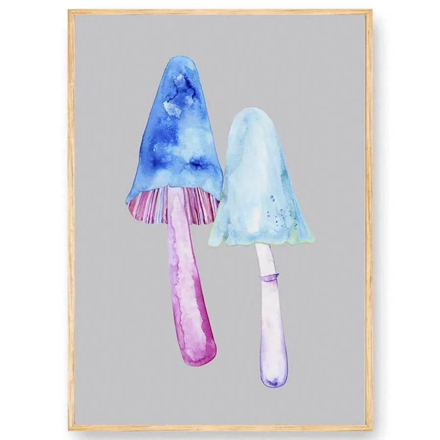 Double Mushroom - Print