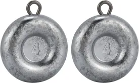 Dr.Fish Fishing Coin Sinkers Lead Fishing Weights Disc Weights No Roll Freshwater Saltwater River Bank Surf Fishing Catfishing