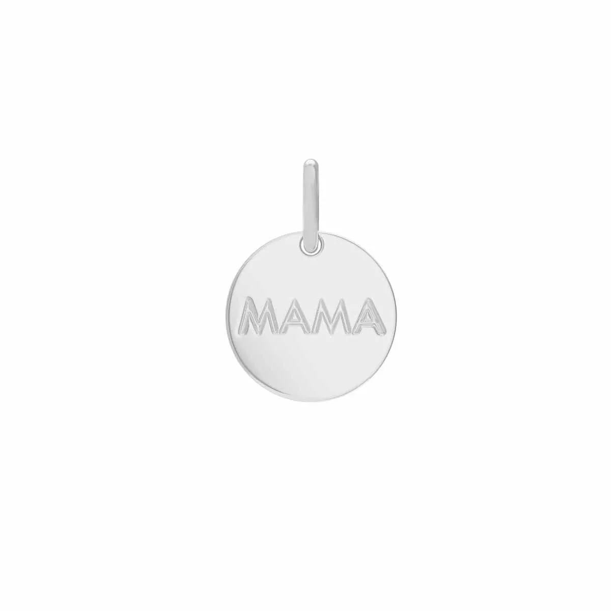 Engravable Round Coin Charm