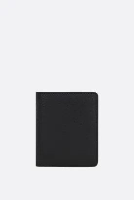 Four Stitches grainy leather compact wallet