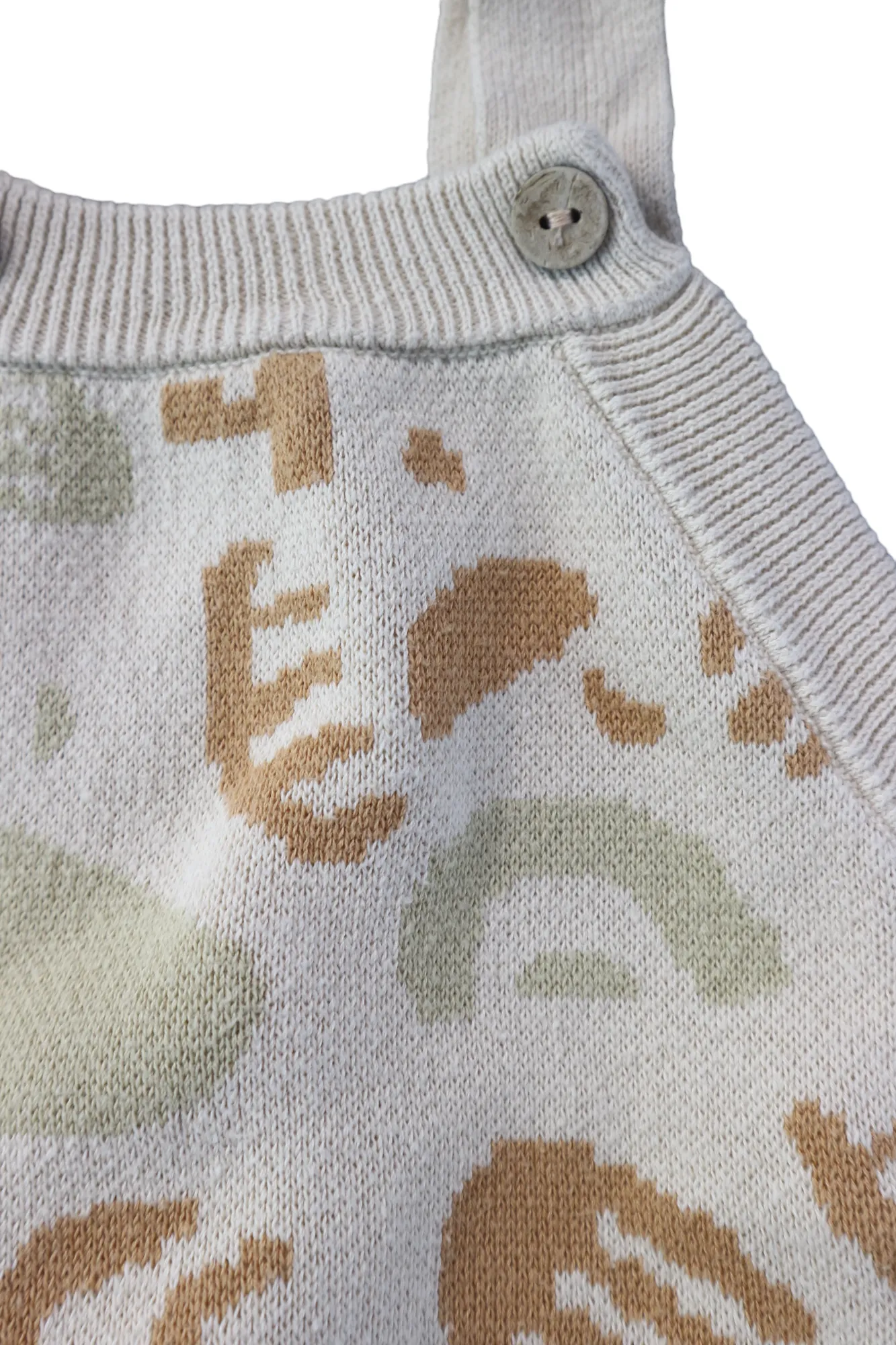 Freckly Ollie Knit Playsuit, 00