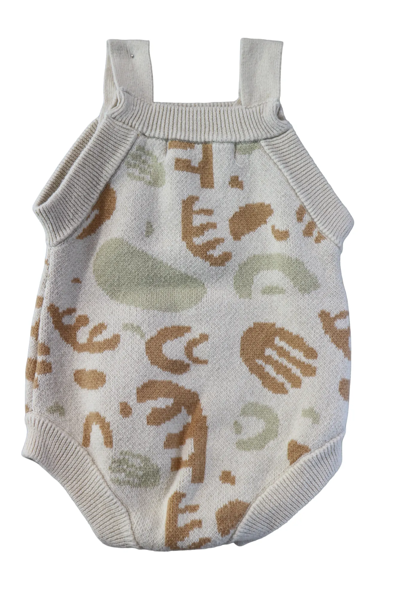 Freckly Ollie Knit Playsuit, 00