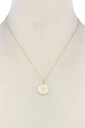 Gemini Circle Necklace