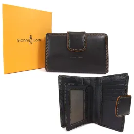Gianni Conti Medium Wallet Purse - Style: 588356 - Black