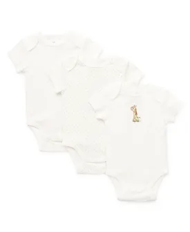 Giraffe 3-Pack Bodysuits