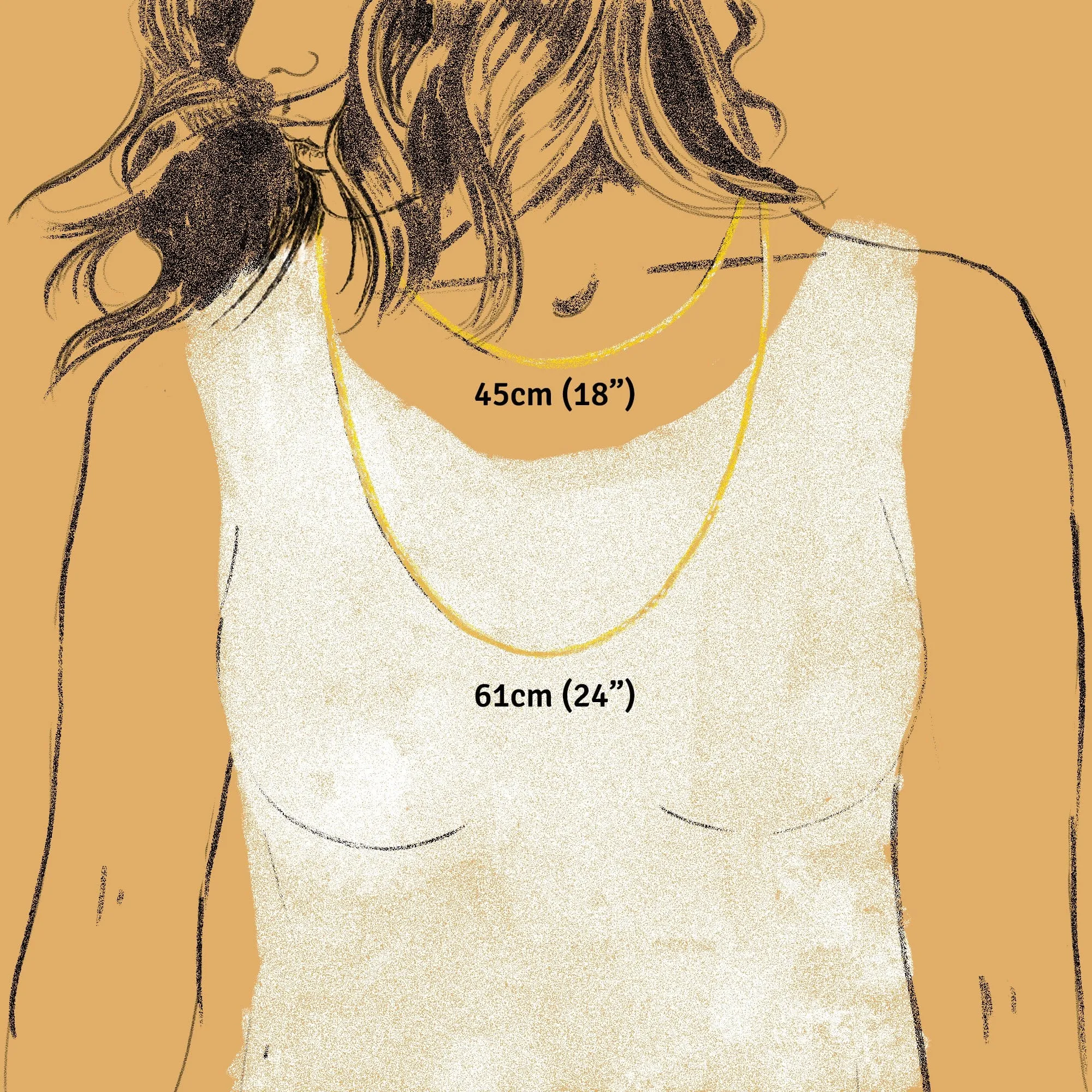 Gold Plated My Lucky Star Yellow Coin Necklace