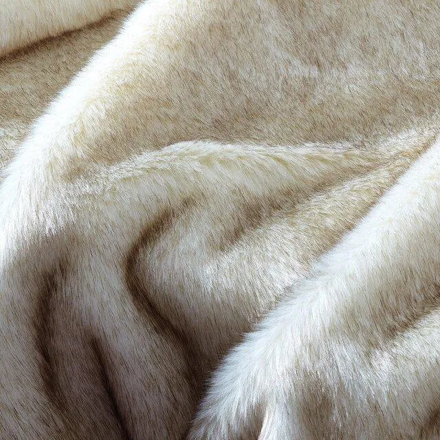 Heavy Faux Fur Throw Blanket – Assorted Styles