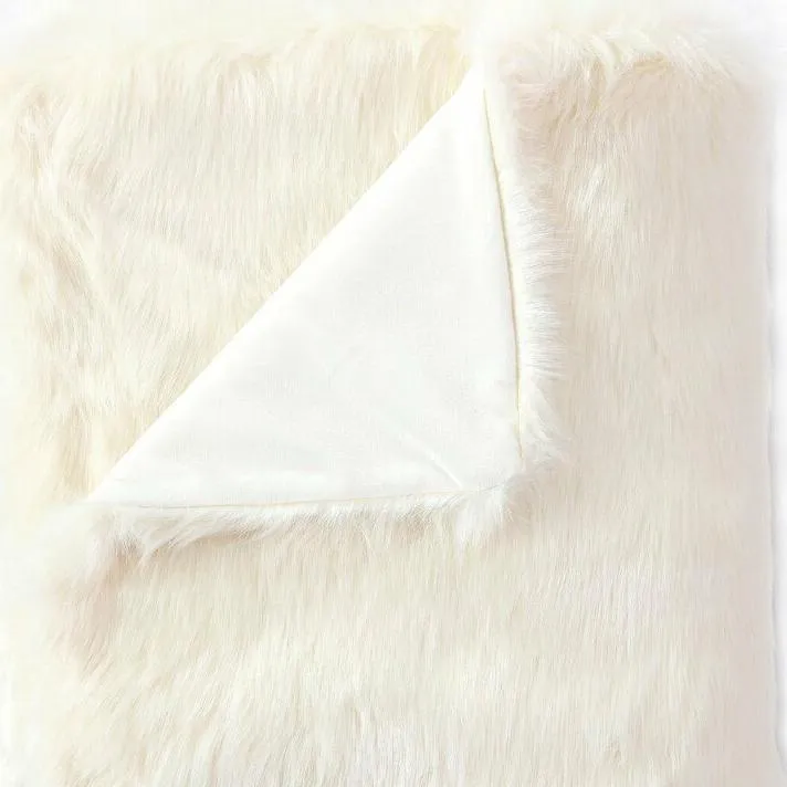 Heavy Faux Fur Throw Blanket – Assorted Styles