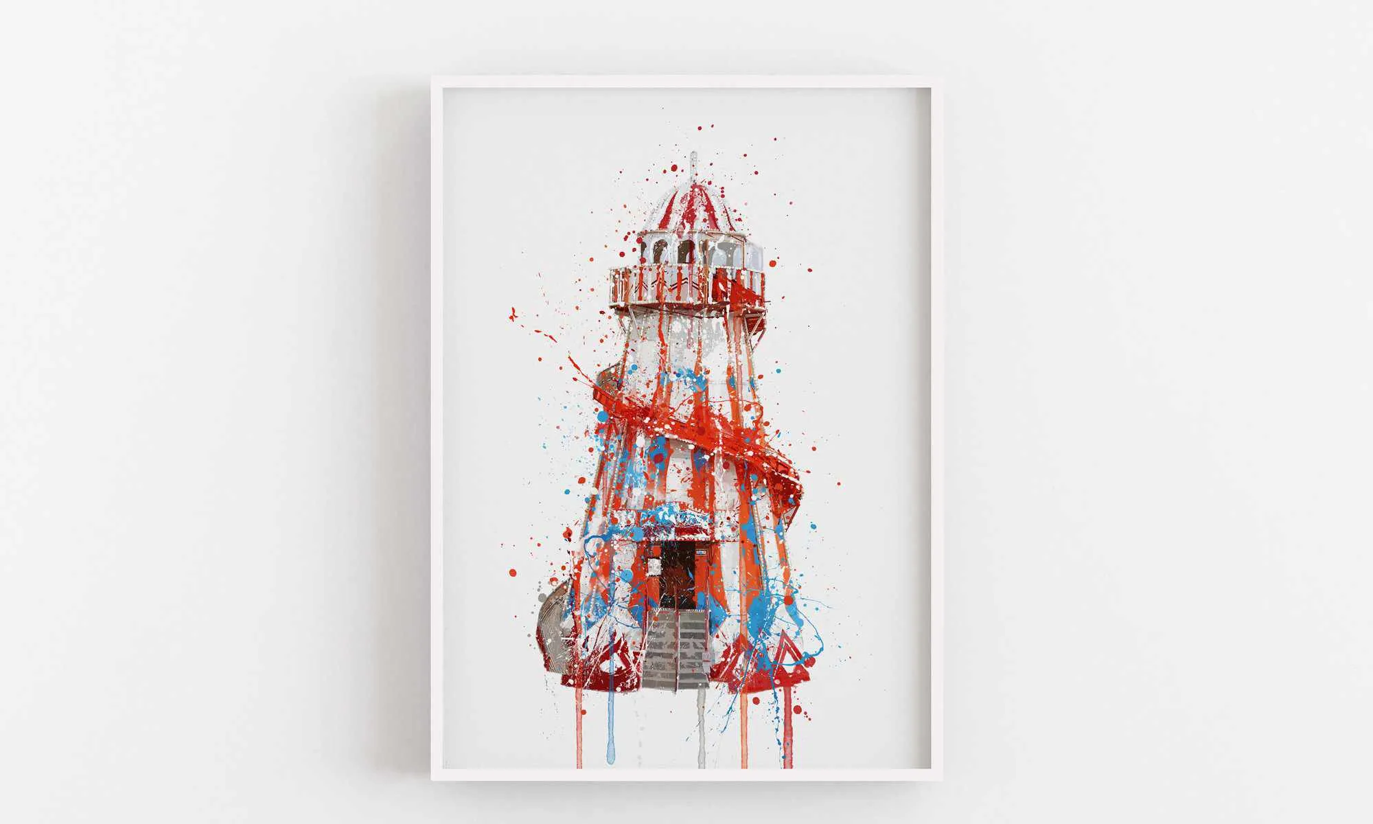 Helter Skelter Wall Art Print