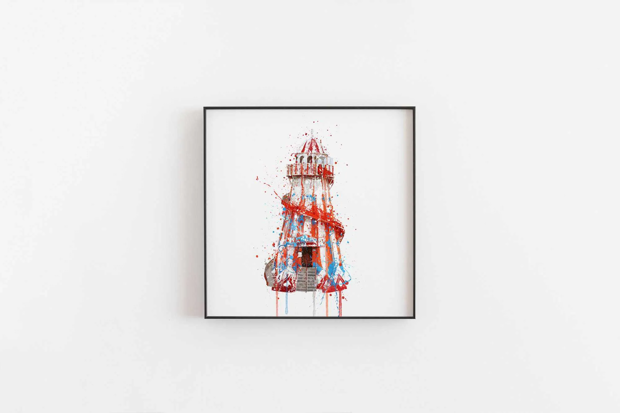 Helter Skelter Wall Art Print