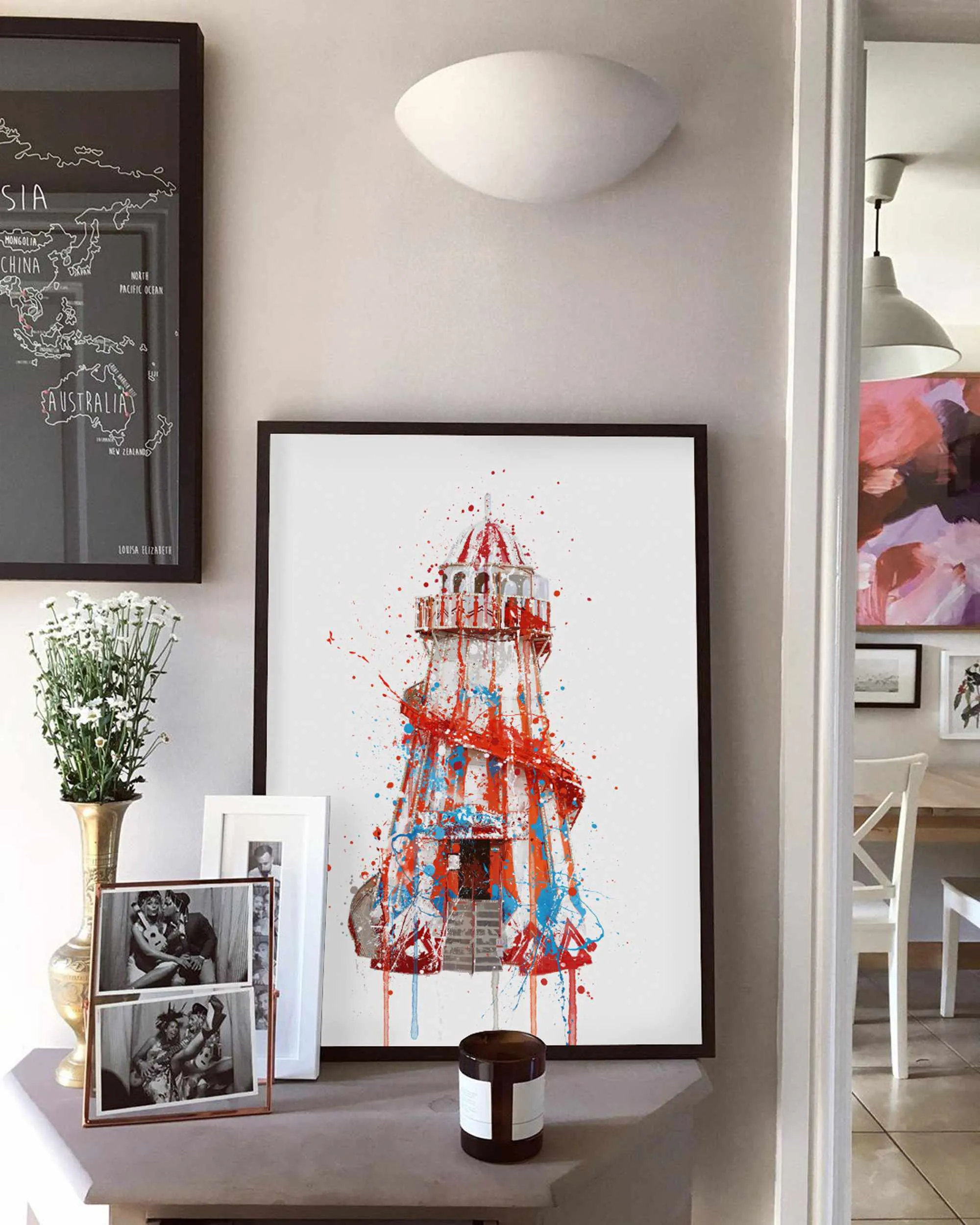 Helter Skelter Wall Art Print