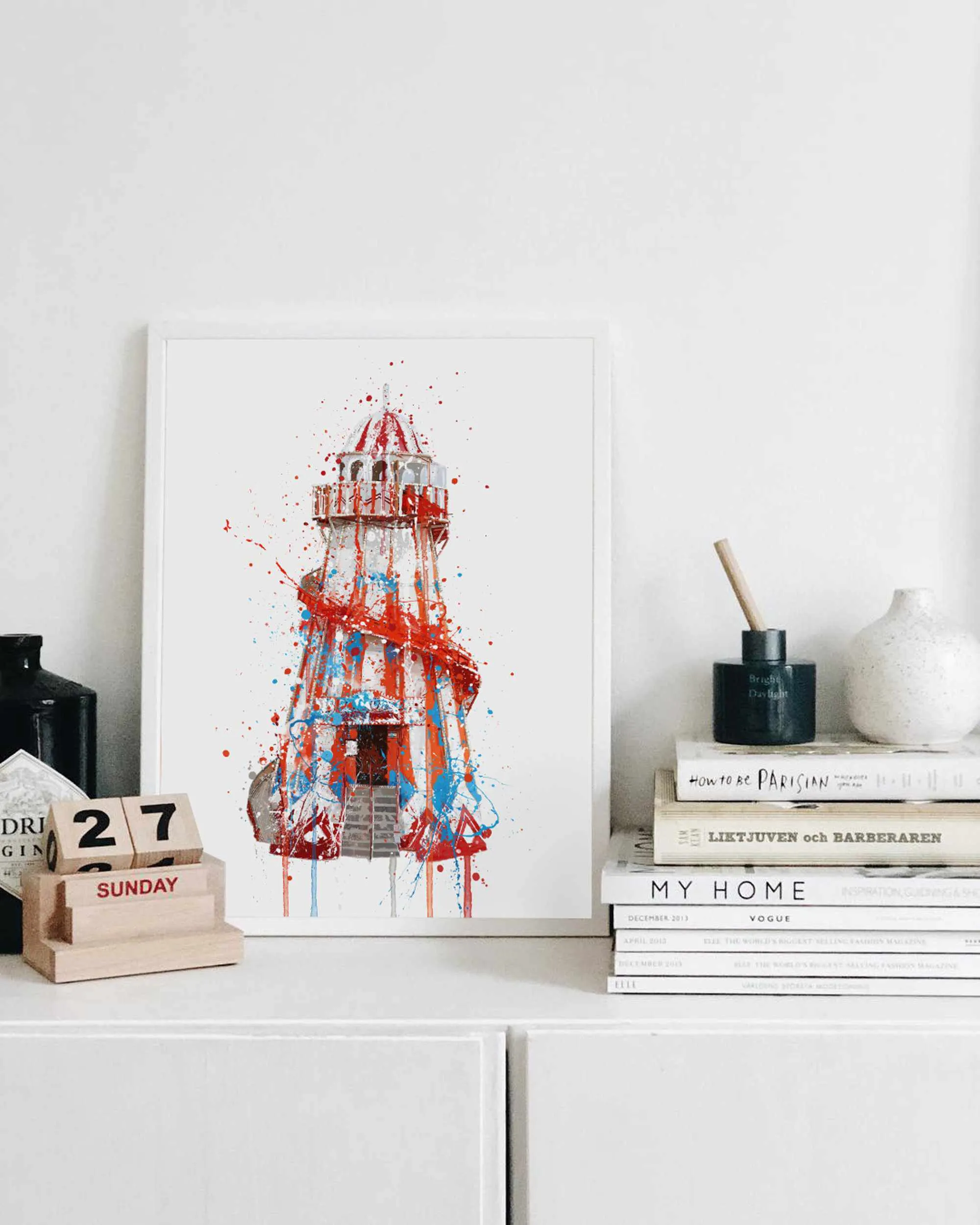 Helter Skelter Wall Art Print
