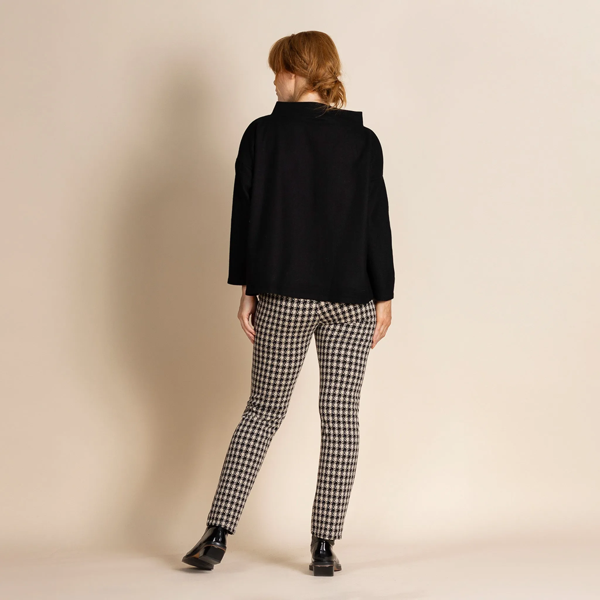 houndstooth beagle boy pant