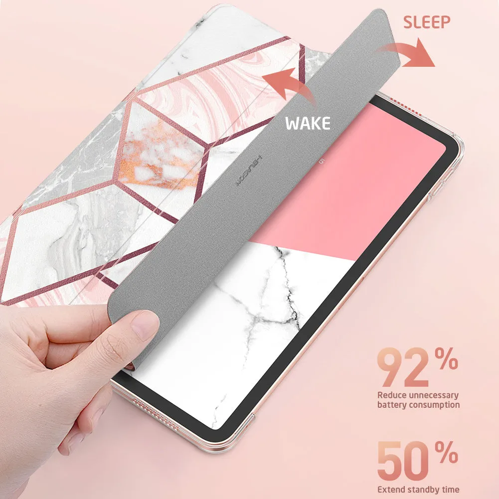 iPad Air 4 10.9 inch (2020) Cosmo Lite Case-Marble Pink