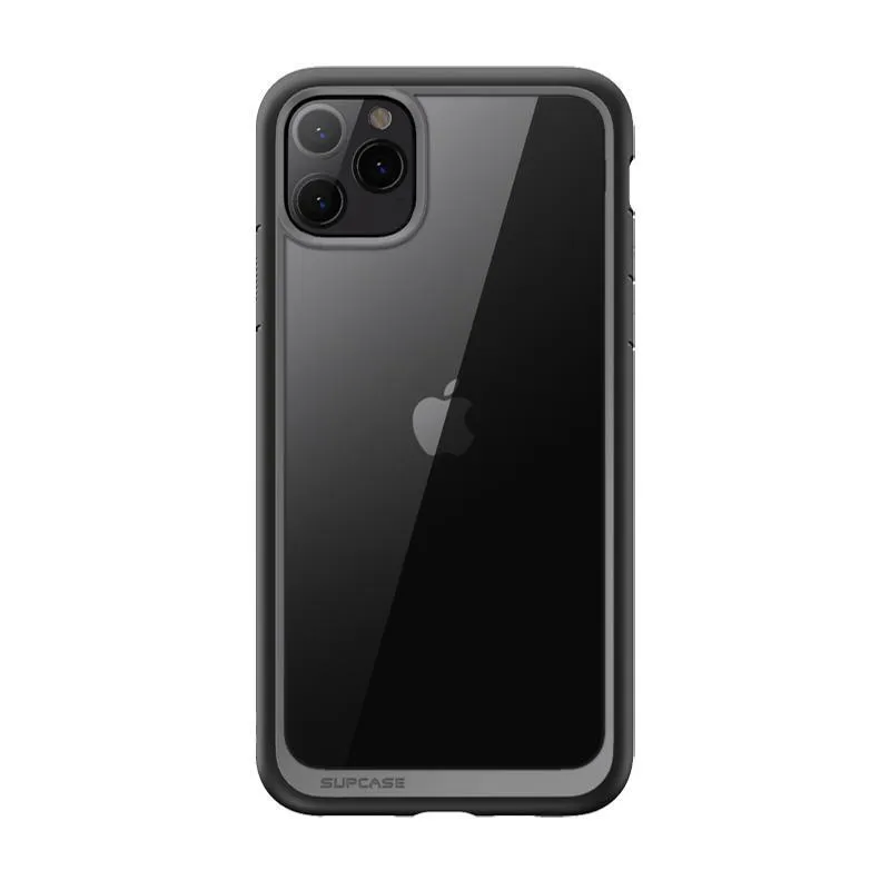 iPhone 11 Pro 5.8 inch Unicorn Beetle Style Clear Case-Black
