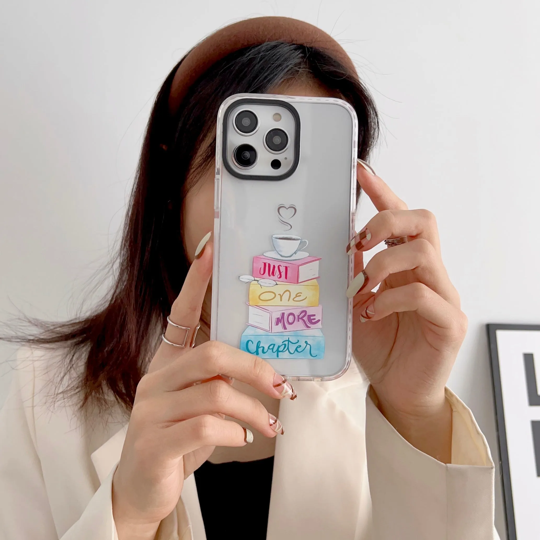 iPhone Impact Proof Silicon Case ( Coffee And Love )