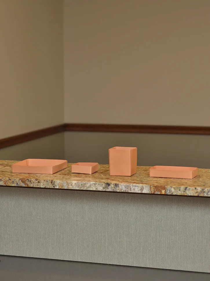 Isaac Reina Desk Set, Natural