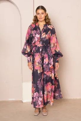 Kachel -  Evelyn Maxi Dress - Enigma