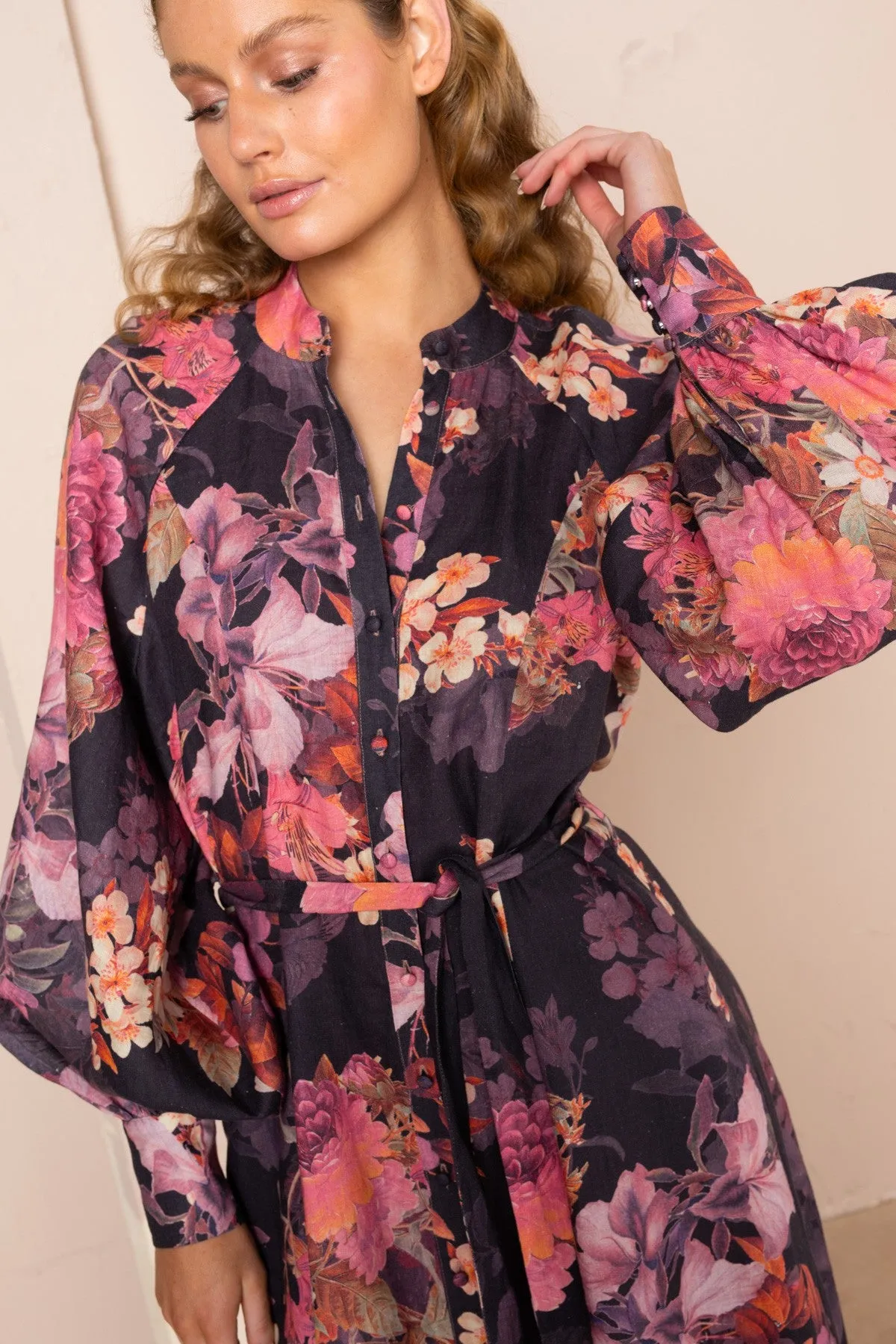 Kachel -  Evelyn Maxi Dress - Enigma